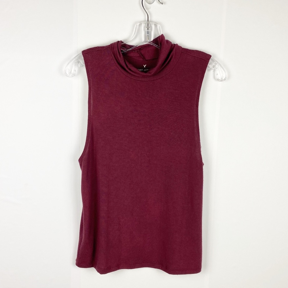 American eagle crowl neck top